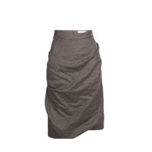 All Saints Louvre Ruched Pencil Skirt